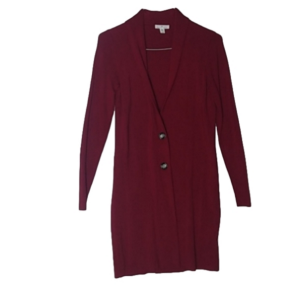 Camber & Grace long red cardigan size XS - Picture 1 of 5